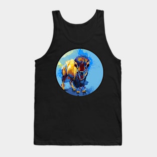 On the Plain - Bison Painting Tank Top